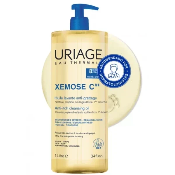 Uriage Xemose C8 Ol Lavante Apazig 1L,